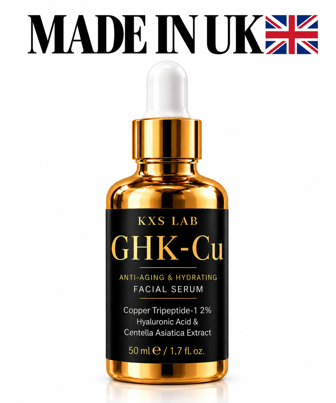 KXS LAB GHK-Cu Anti-Aging & Hydrating Serum – 50 ml