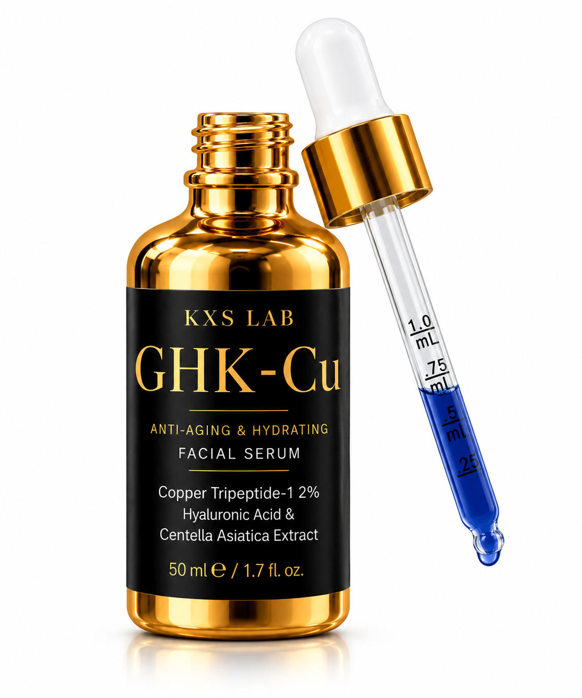 KXS LAB GHK-Cu Anti-Aging & Hydrating Serum – 50 ml